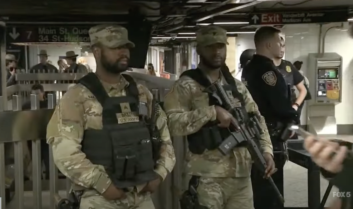 Watch: NYC Deploys National Guard To Subways To Battle Rising Crime ...